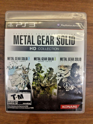 Metal gear solid collection - solid, hd