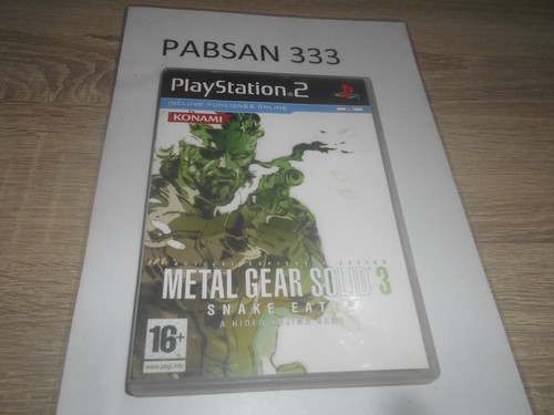 Ps2 metal gear - -, 3