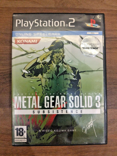 Metal gear solid subsistence - metal,