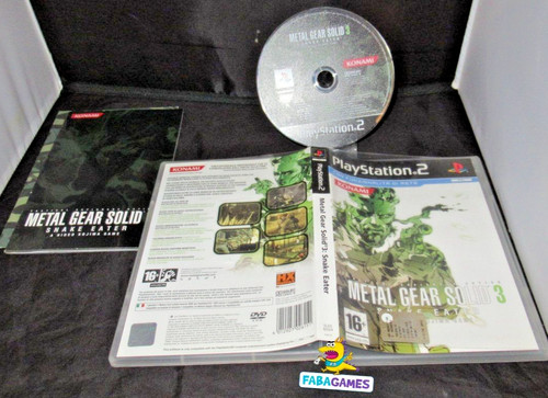 Ps2 metal gear solid - metal, 3