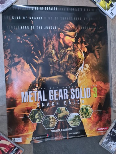 Poster metal gear - gear, solid