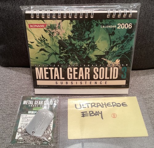 Metal gear solid dog tag - metal, 3