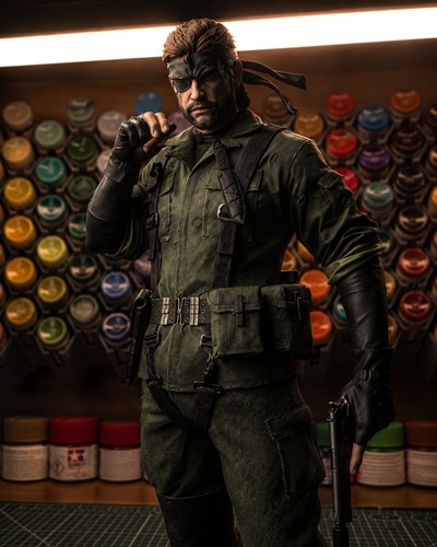 Naked snake metal - gear, solid
