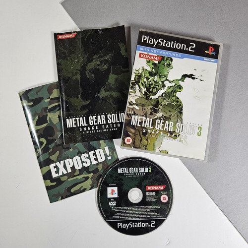 Metal gear solid snake eater - gear, 3