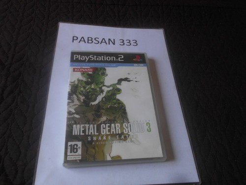 Ps2 metal gear solid - -, 3