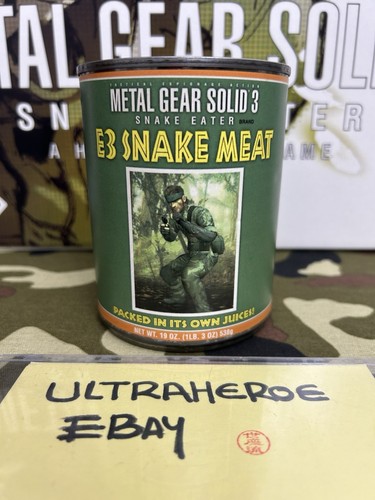 Metal gear solid - 3, can